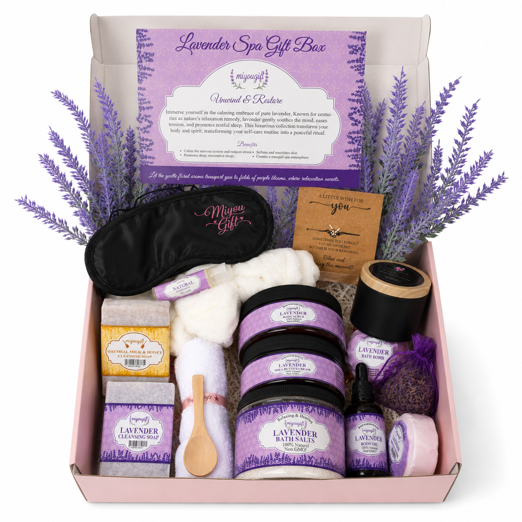 Lavender Spa Gift Box
