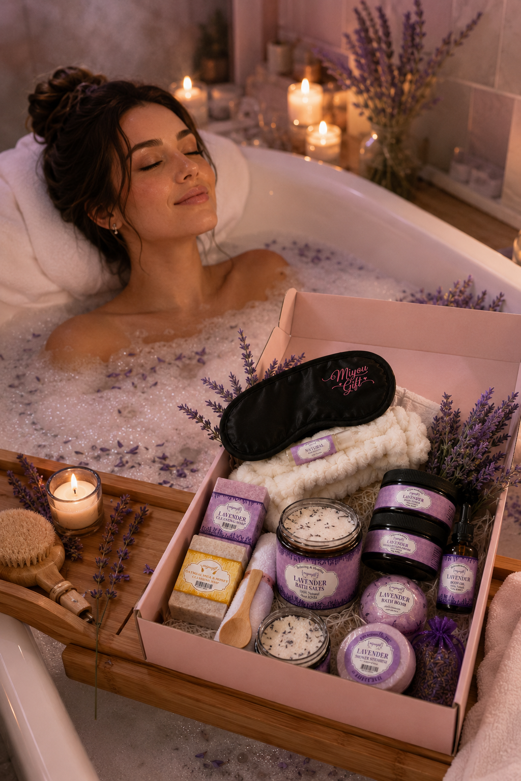 Lavender Spa Gift Box