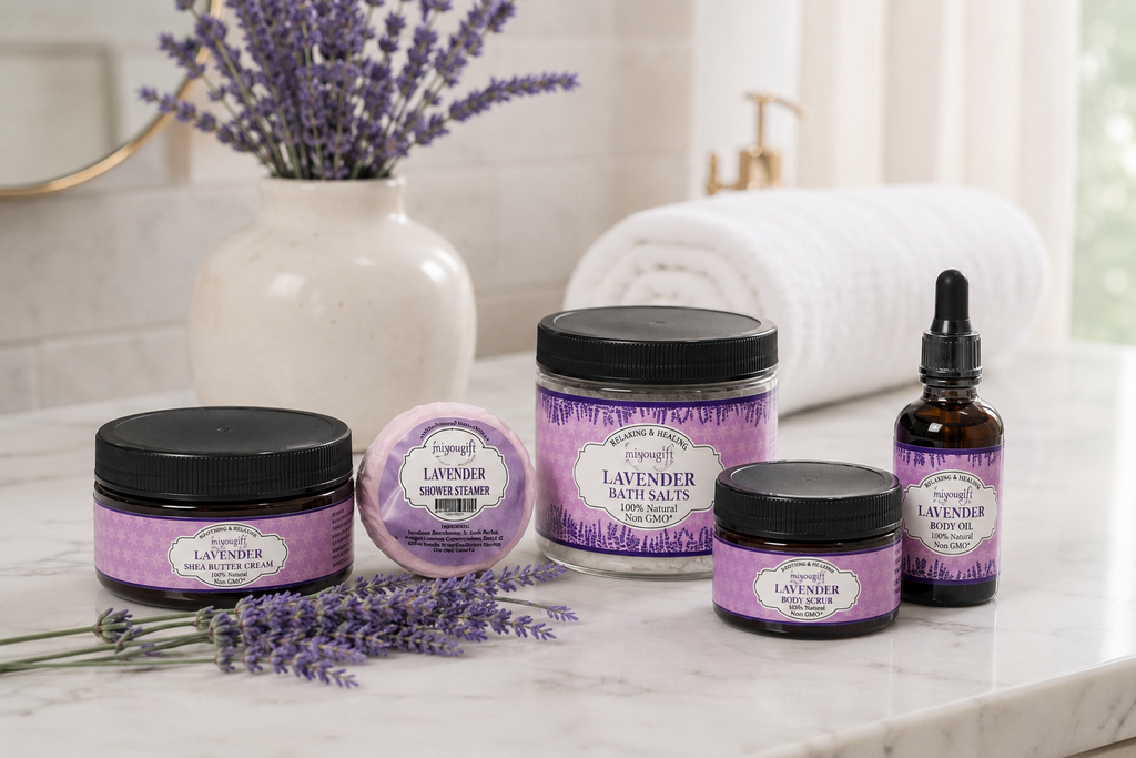 Lavender Spa Gift Box