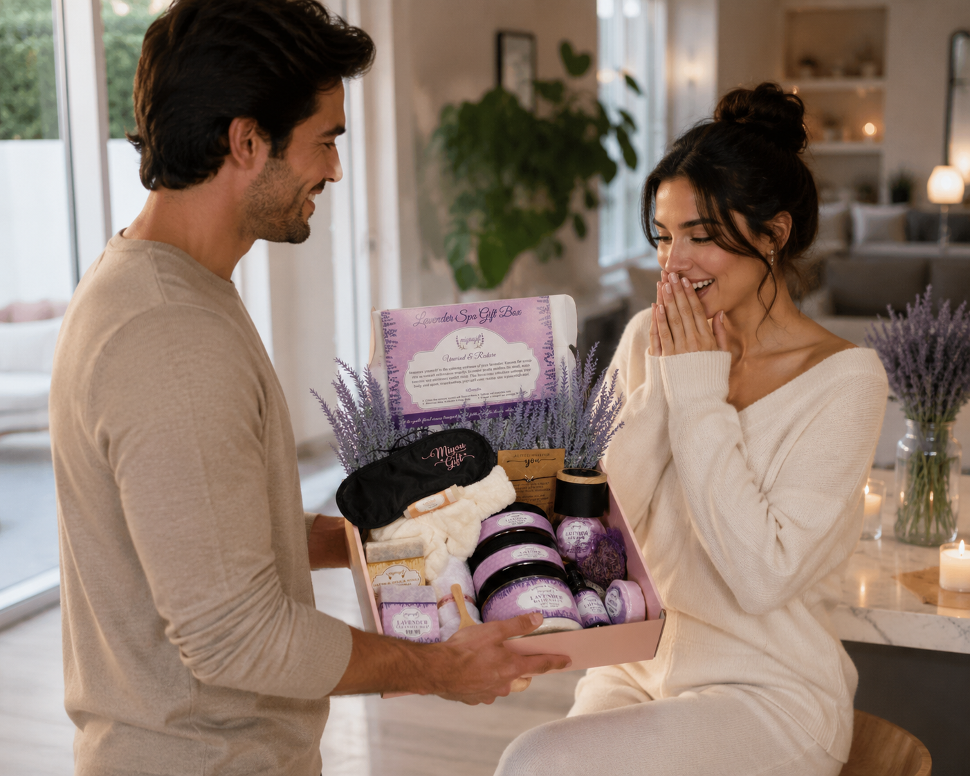 Lavender Spa Gift Box