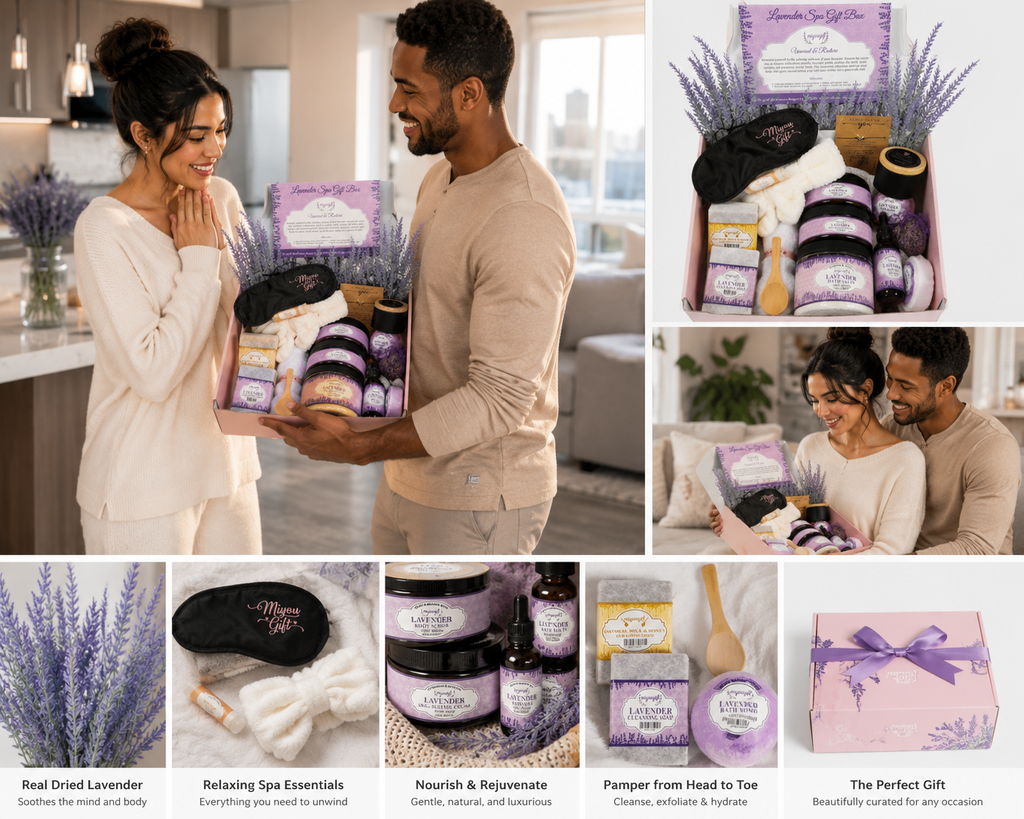 Lavender Spa Gift Box