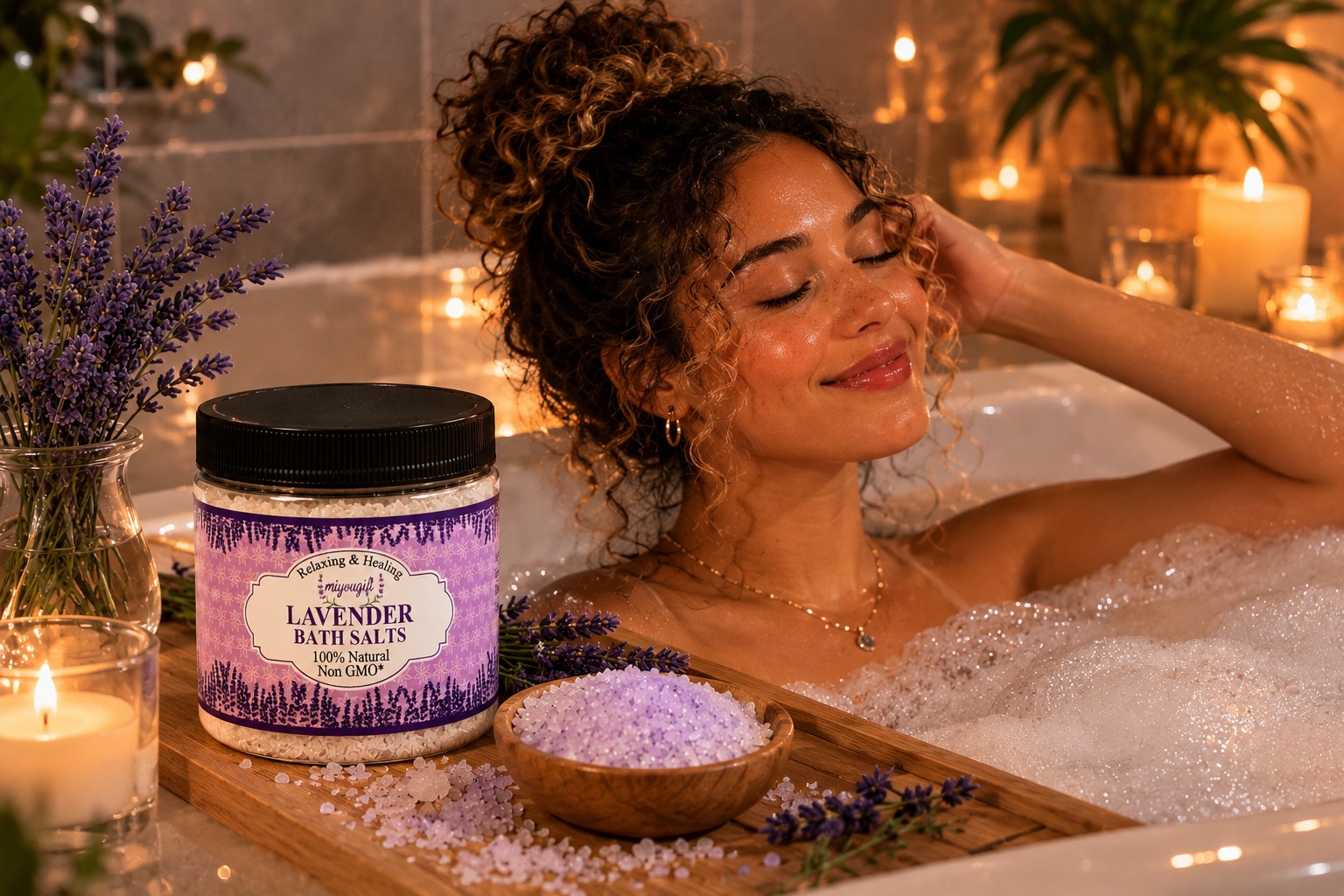 Lavender Spa Gift Box