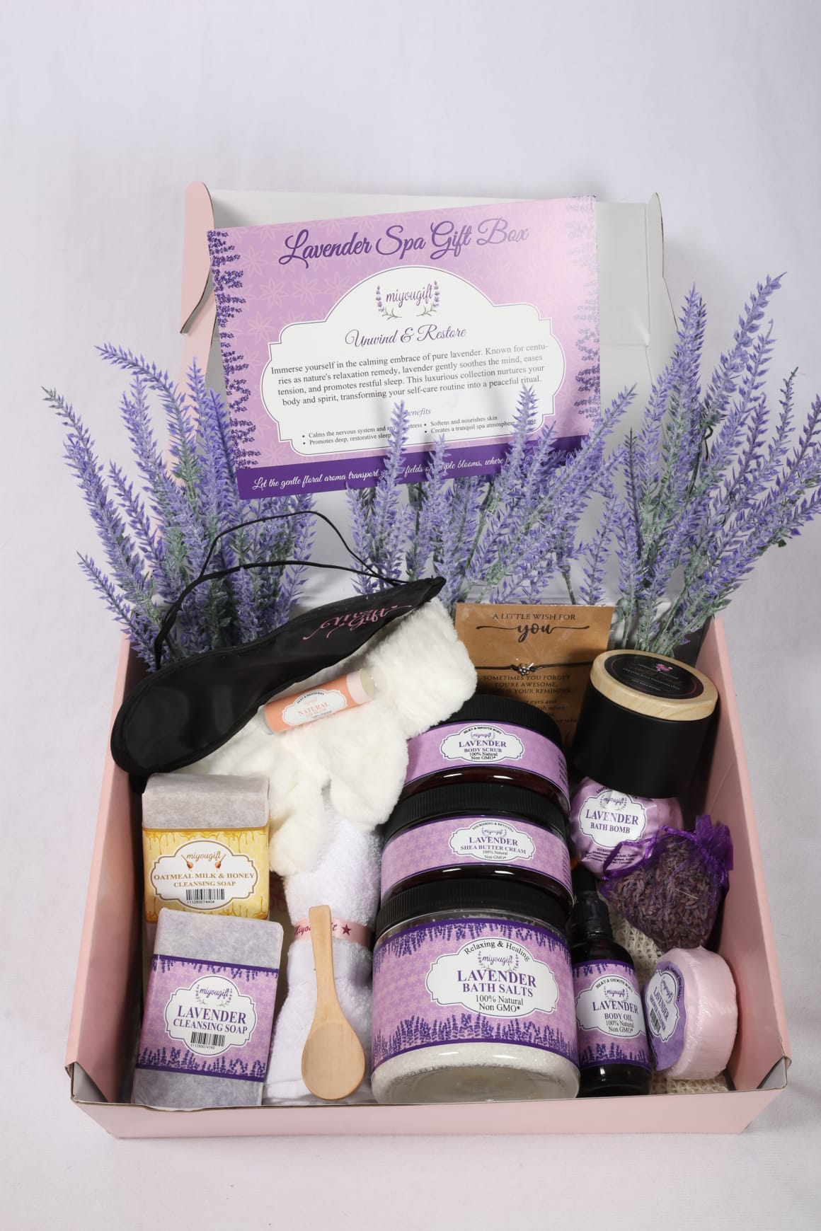 Lavender Spa Gift Box