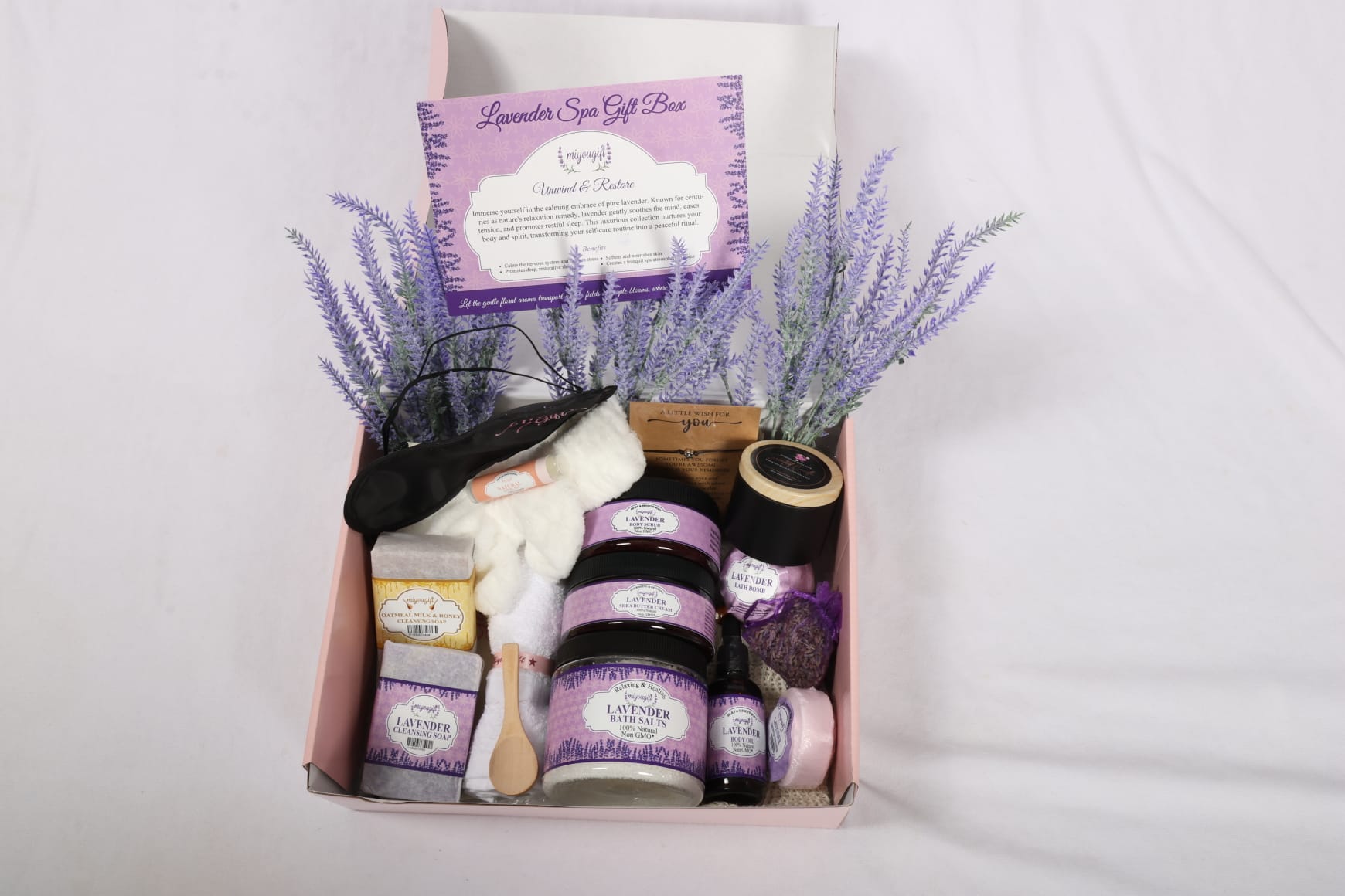 Lavender Spa Gift Box