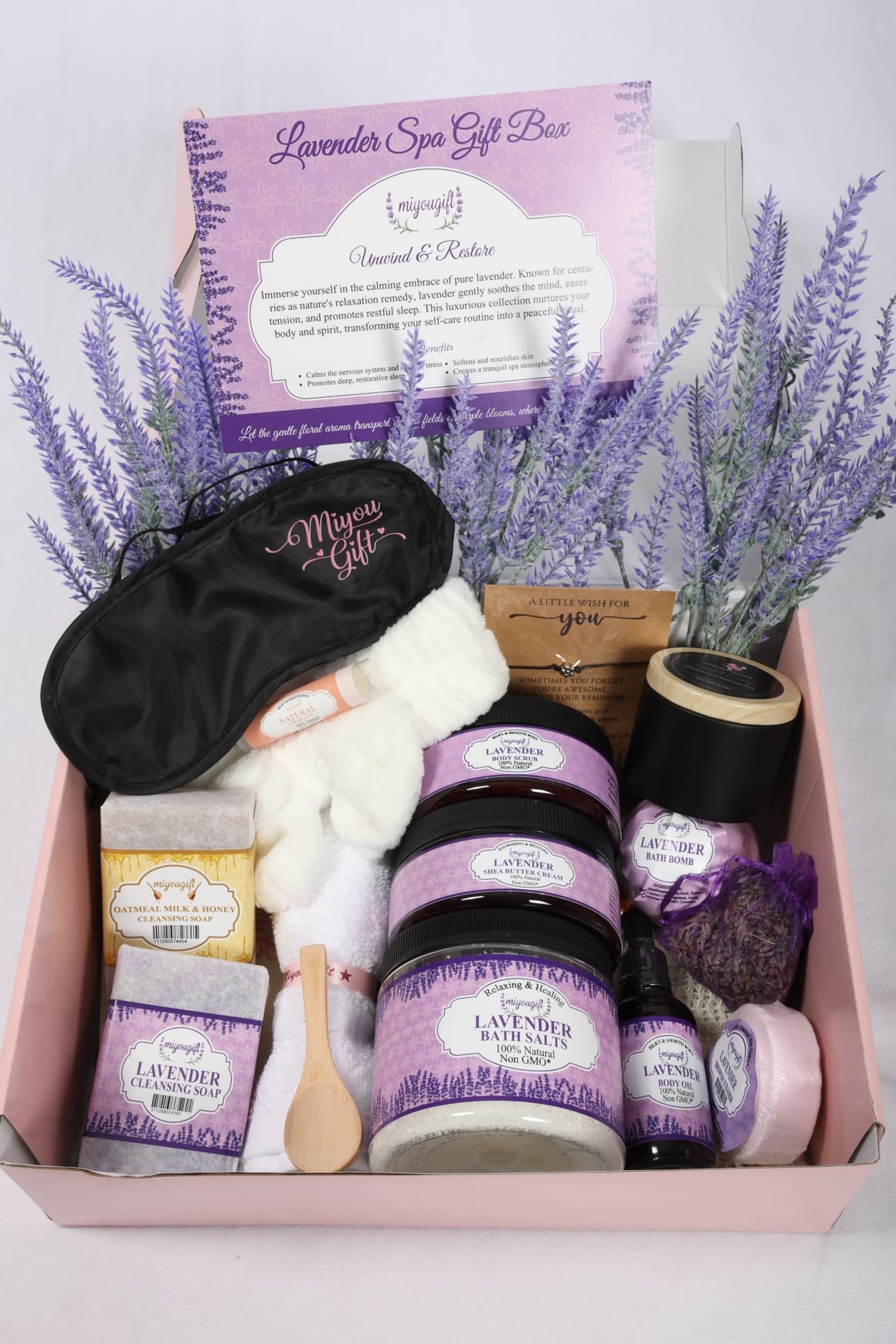 Lavender Spa Gift Box