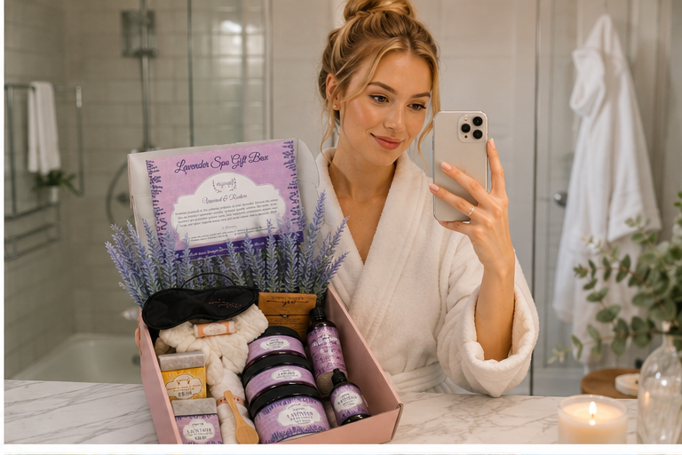 Lavender Spa Gift Box
